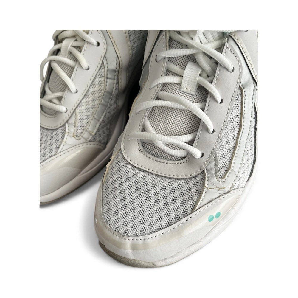 Ryka Women's Athletic Shoes in White and Teal - Picture 6 of 7